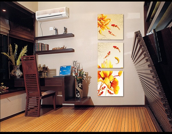 Tranh treo tường cá vàng